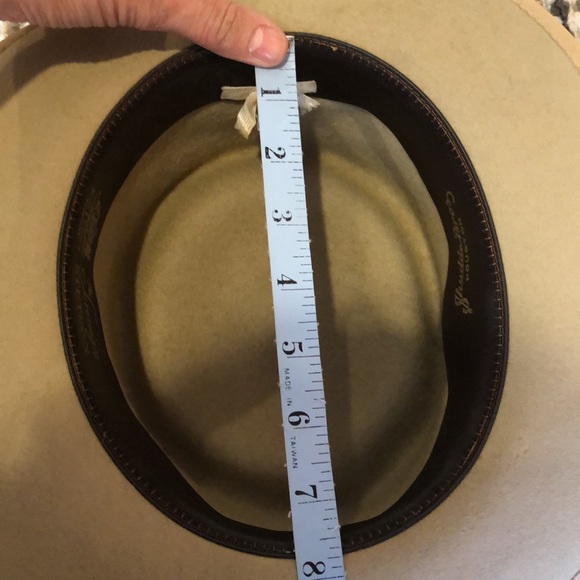 Vintage Stetson The Sovereign sz 6 7/8 approx Fur Felt!! - Picture 8 of 9